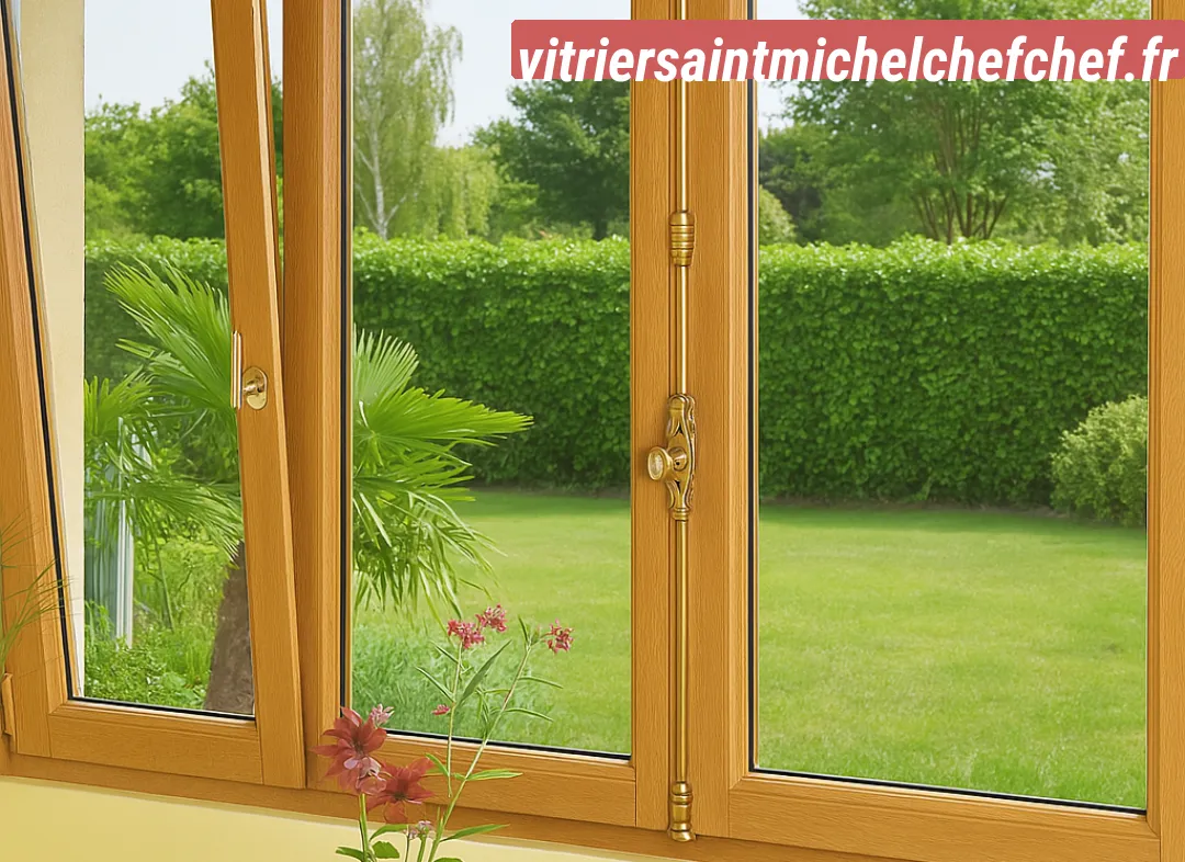 Installation de fenêtre en bois sur mesure Saint-Michel-Chef-Chef
